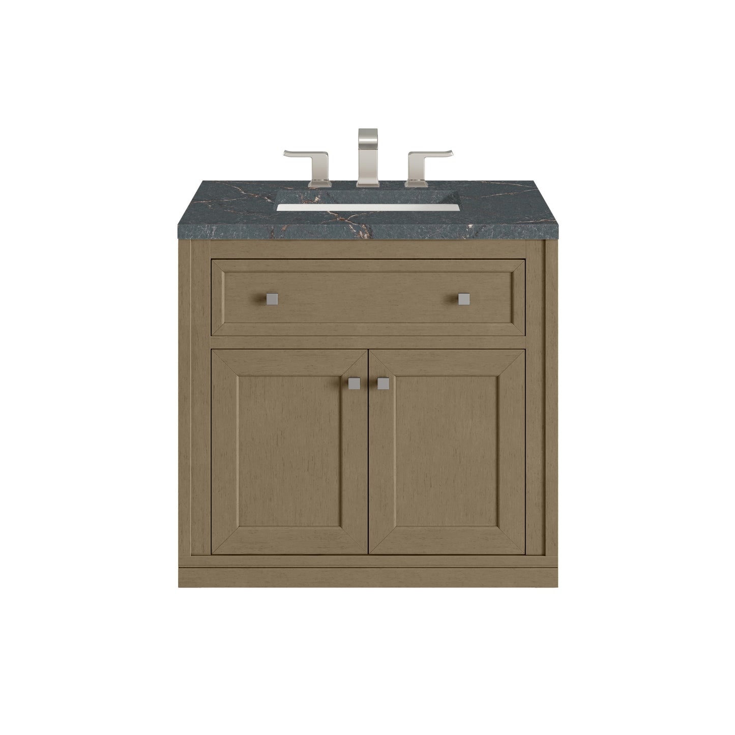 James Martin Chicago 30" Single Vanity with 3 CM Countertop