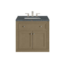 James Martin Chicago 30" Single Vanity with 3 CM Countertop