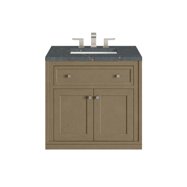 James Martin Chicago 30" Single Vanity with 3 CM Countertop