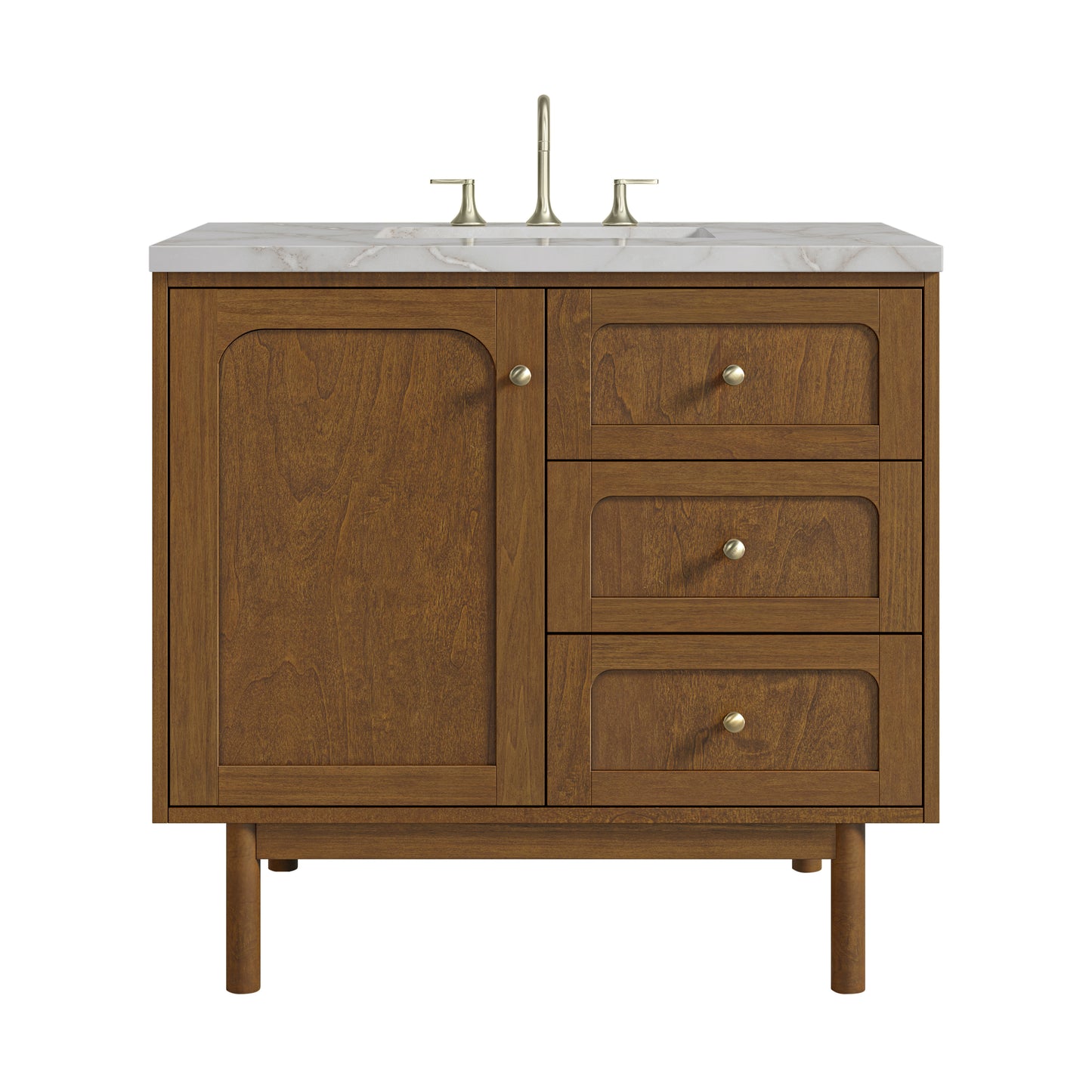 James Martin Laurent 36" Single Vanity with 3 CM Countertop