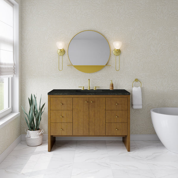 James Martin Hudson 48" Single Vanity with 3 CM Countertop