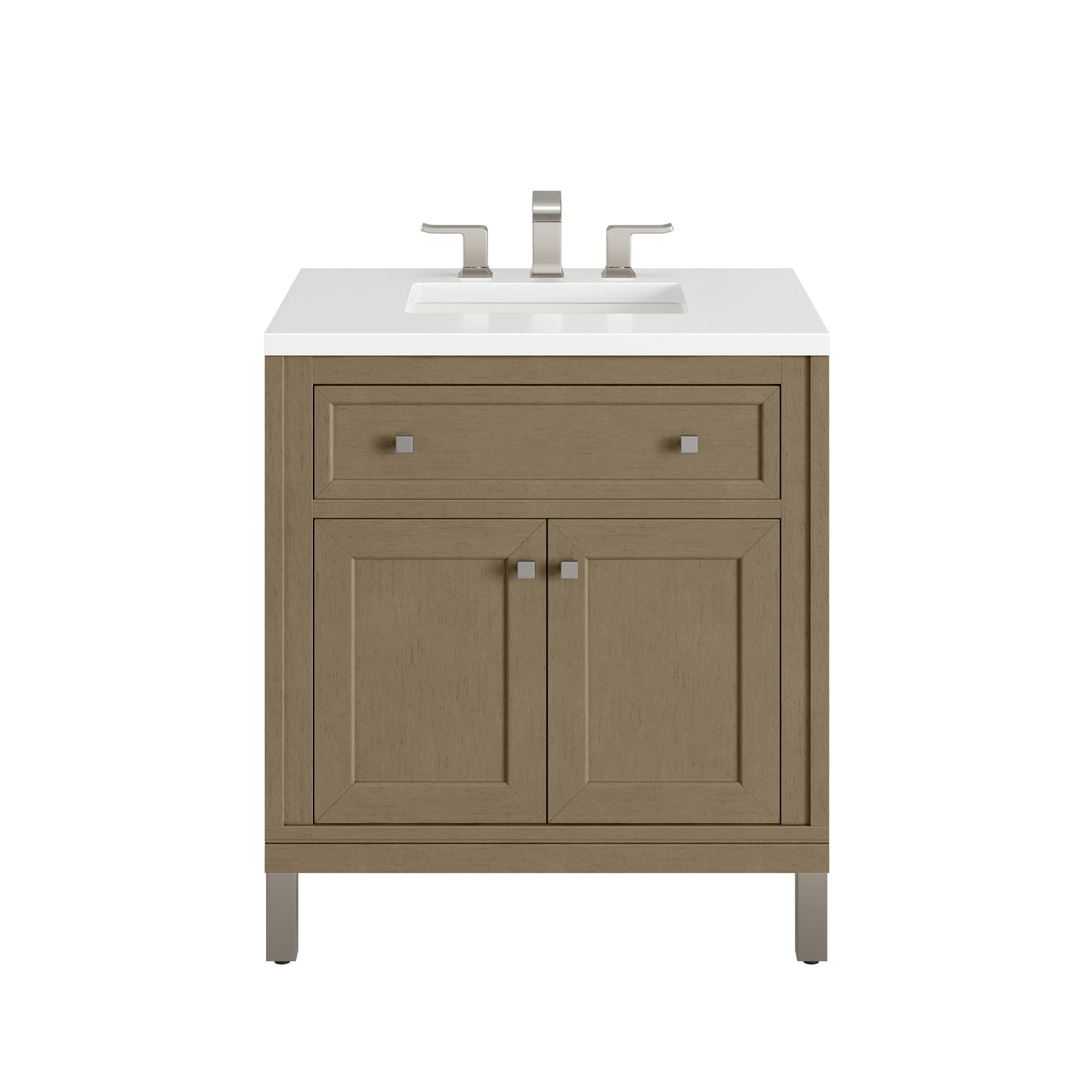 James Martin Chicago 30" Single Vanity with 3 CM Countertop
