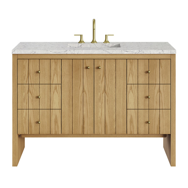 James Martin Hudson 48" Single Vanity with 3 CM Countertop