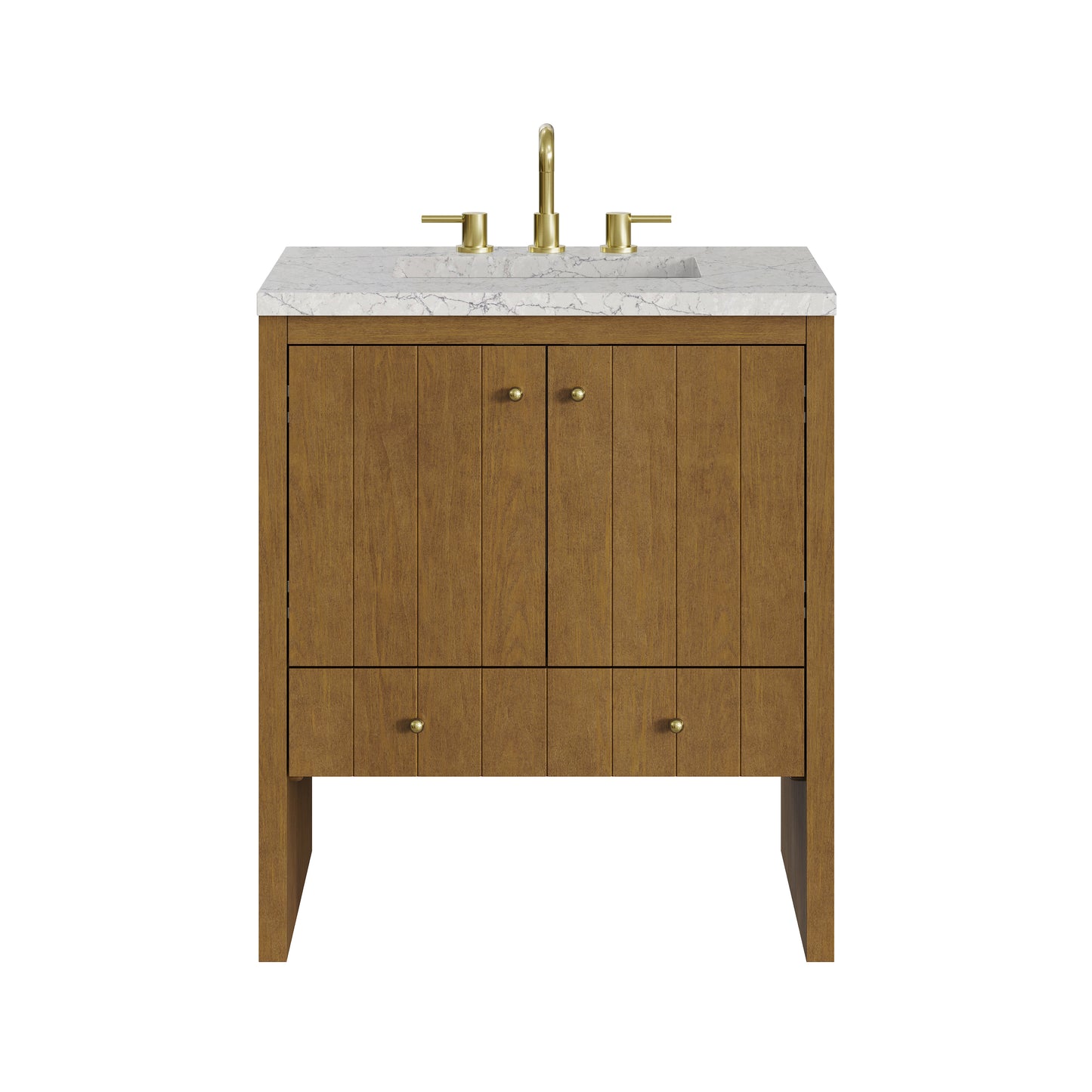 James Martin Hudson 30" Single Vanity with 3 CM Countertop
