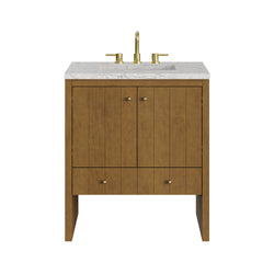 James Martin Hudson 30" Single Vanity with 3 CM Countertop