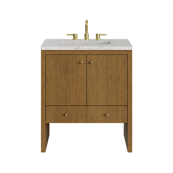 James Martin Hudson 30" Single Vanity with 3 CM Countertop