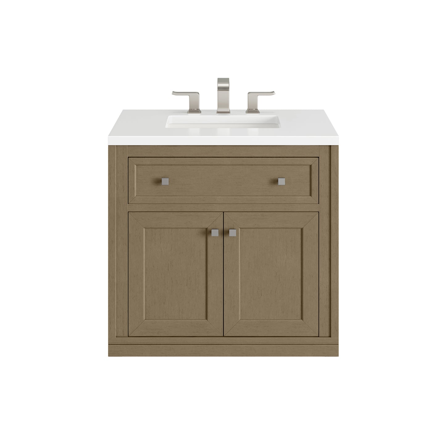 James Martin Chicago 30" Single Vanity with 3 CM Countertop