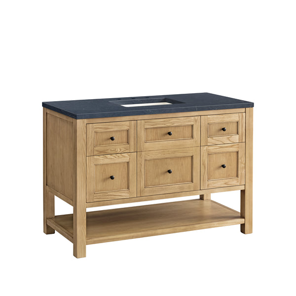 James Martin Breckenridge 48" Single Vanity, Light Natural Oak - Luxe Bathroom Vanities