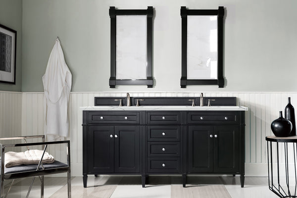 James Martin Brittany 72" Double Vanity with 3 CM Countertop
