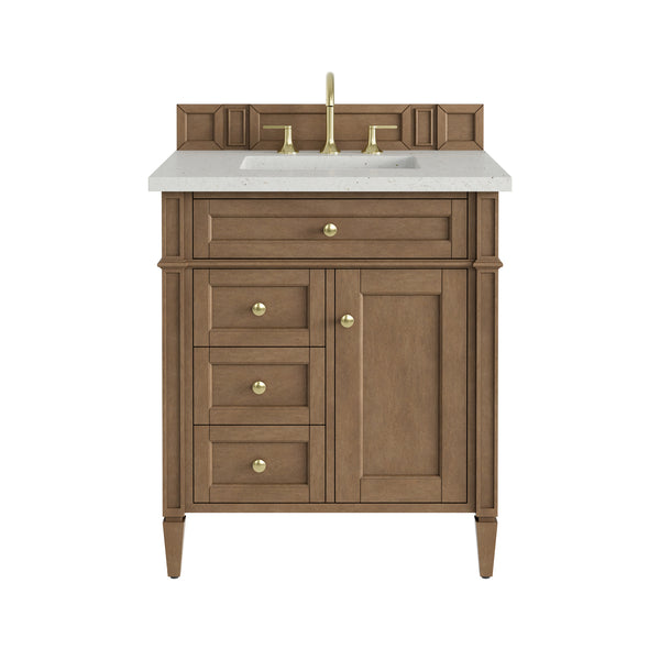James Martin Brittany 30" Single Vanity with 3 CM Countertop