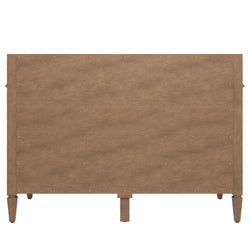 James Martin Brittany 48" Single Vanity with Single Hole 3 CM White Zeus Quartz Top & Backsplash