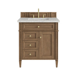 James Martin Brittany 30" Single Vanity with 3 CM Countertop