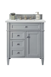 James Martin Brittany 30" Single Vanity with 3 CM Countertop