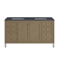 James Martin Chicago 60" Double Vanity with 3 CM Countertop
