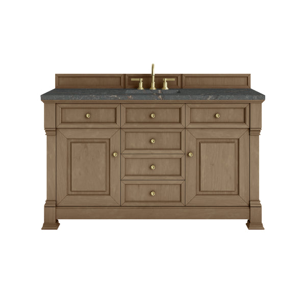 James Martin Brookfield 60" Single Vanity with 3CM Countertop & FreePower Wireless Charger