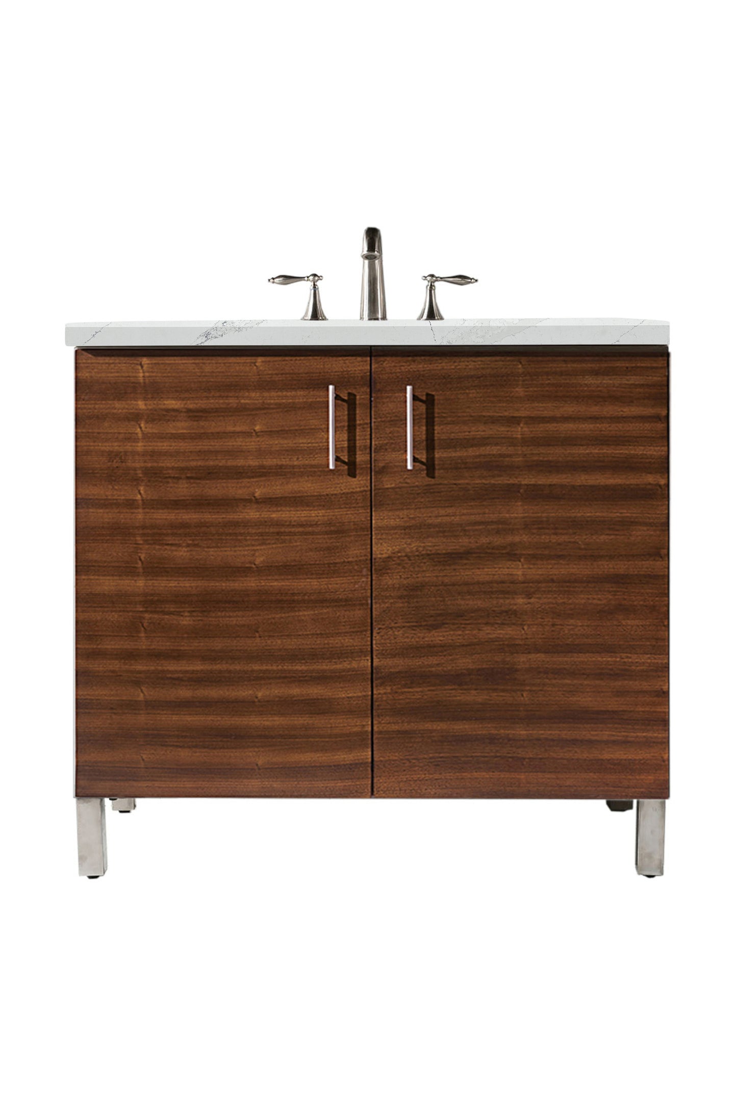 James Martin Metropolitan 36" Single Vanity with 3 CM Top - Luxe Bathroom Vanities