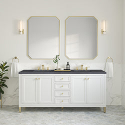 James Martin Chicago 72" Double Vanity with 3 CM Countertop