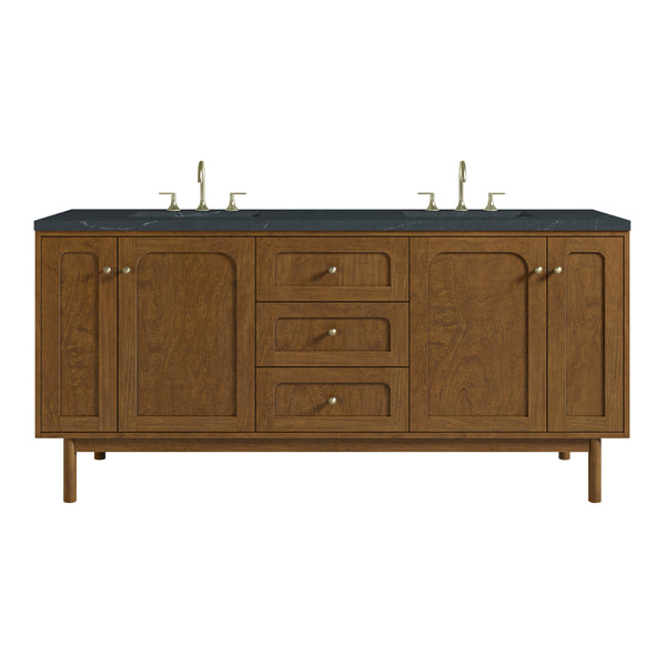 James Martin Laurent 72" Double Vanity with 3 CM Countertop