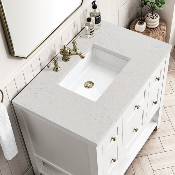 James Martin Breckenridge 36" Single Vanity w/ 3CM Countertop