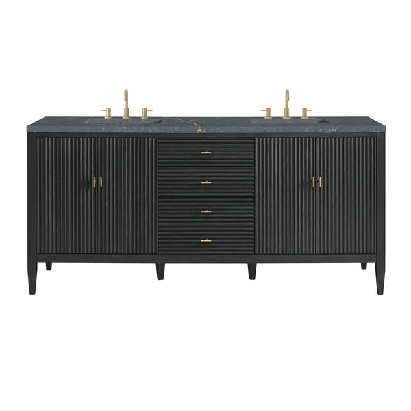 James Martin Myrrin 72" Double Vanity with 3 CM Countertop