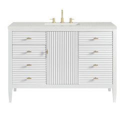 James Martin Myrrin 48" Single Vanity with 3 CM Countertop