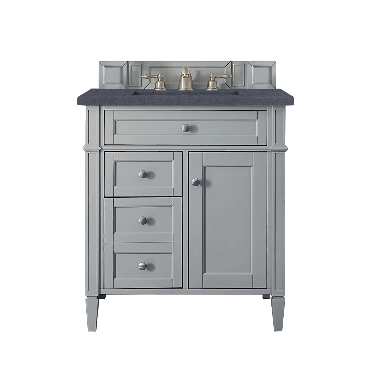 James Martin Brittany 30" Single Vanity with 3 CM Countertop