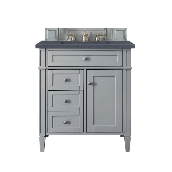 James Martin Brittany 30" Single Vanity with 3 CM Countertop
