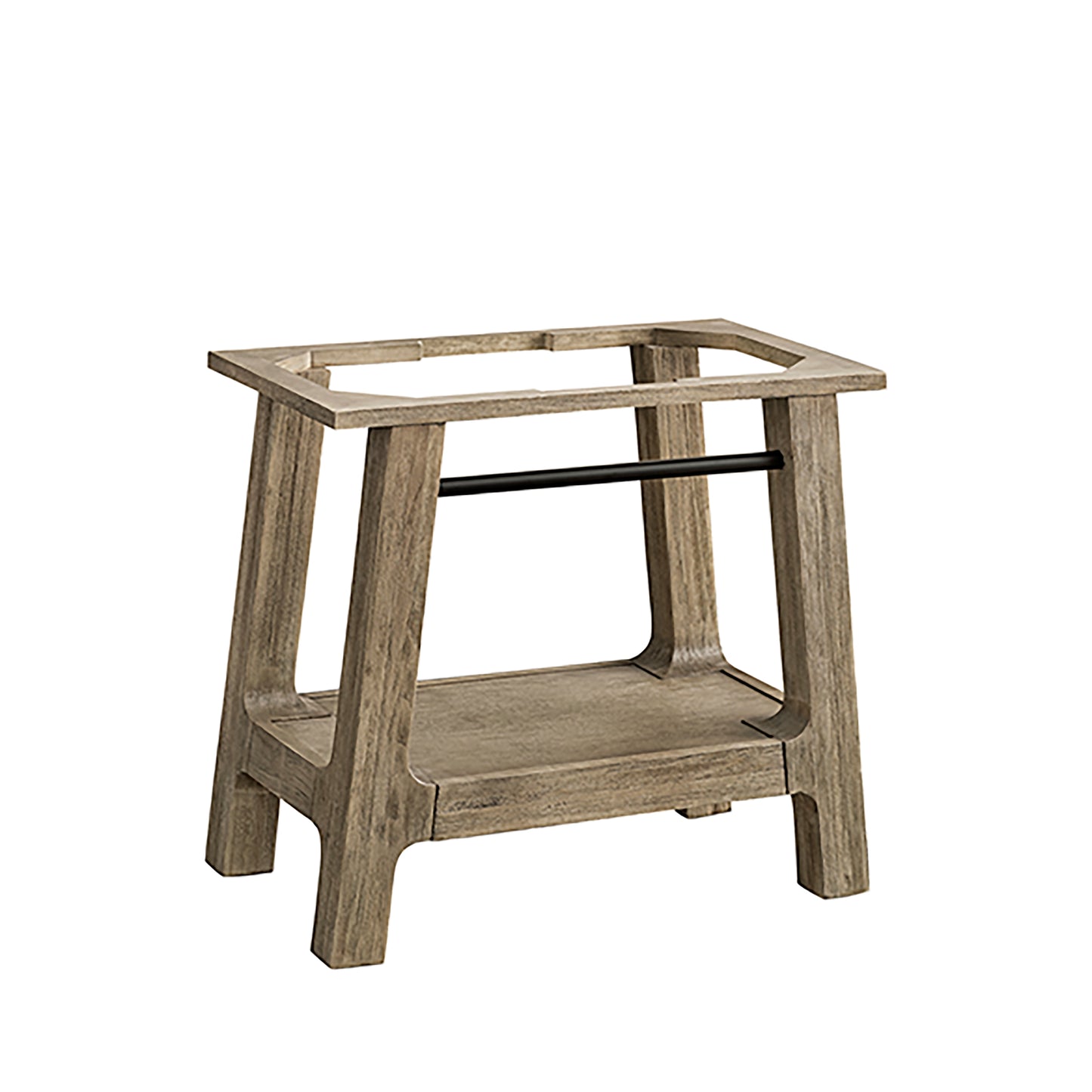 James Martin Auburn 31.5" Sink Console in Weathered Timber - Luxe Bathroom Vanities