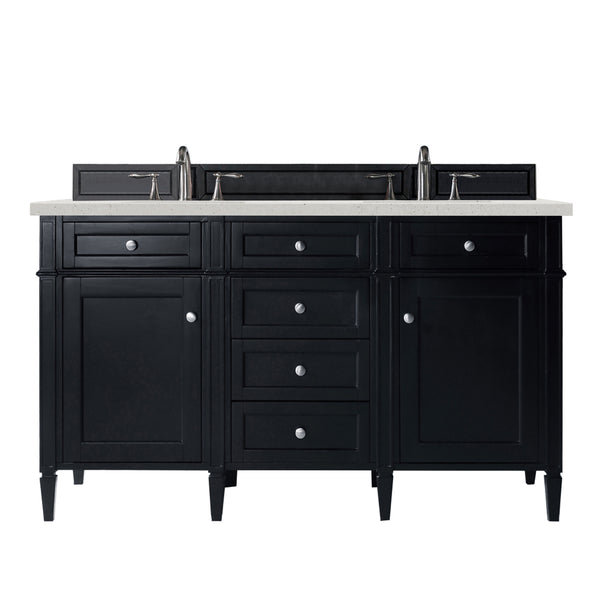 James Martin Brittany 60" Double Vanity with 3 CM Countertop