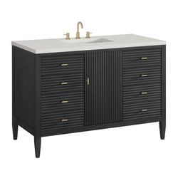 James Martin Myrrin 48" Single Vanity with 3 CM Countertop