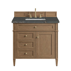 James Martin Brittany 36" Single Vanity with 3 Countertop
