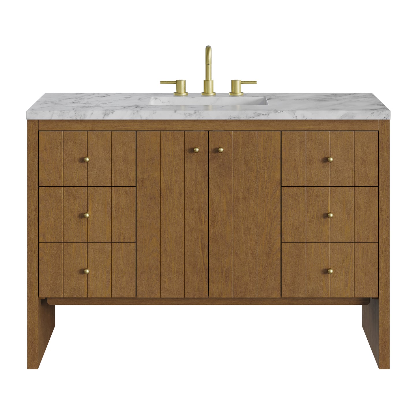 James Martin Hudson 48" Single Vanity with 3 CM Countertop