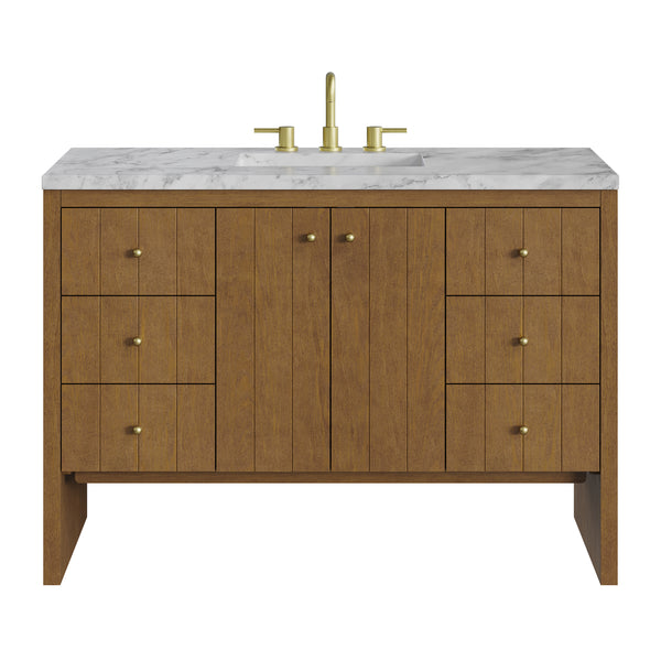 James Martin Hudson 48" Single Vanity with 3 CM Countertop