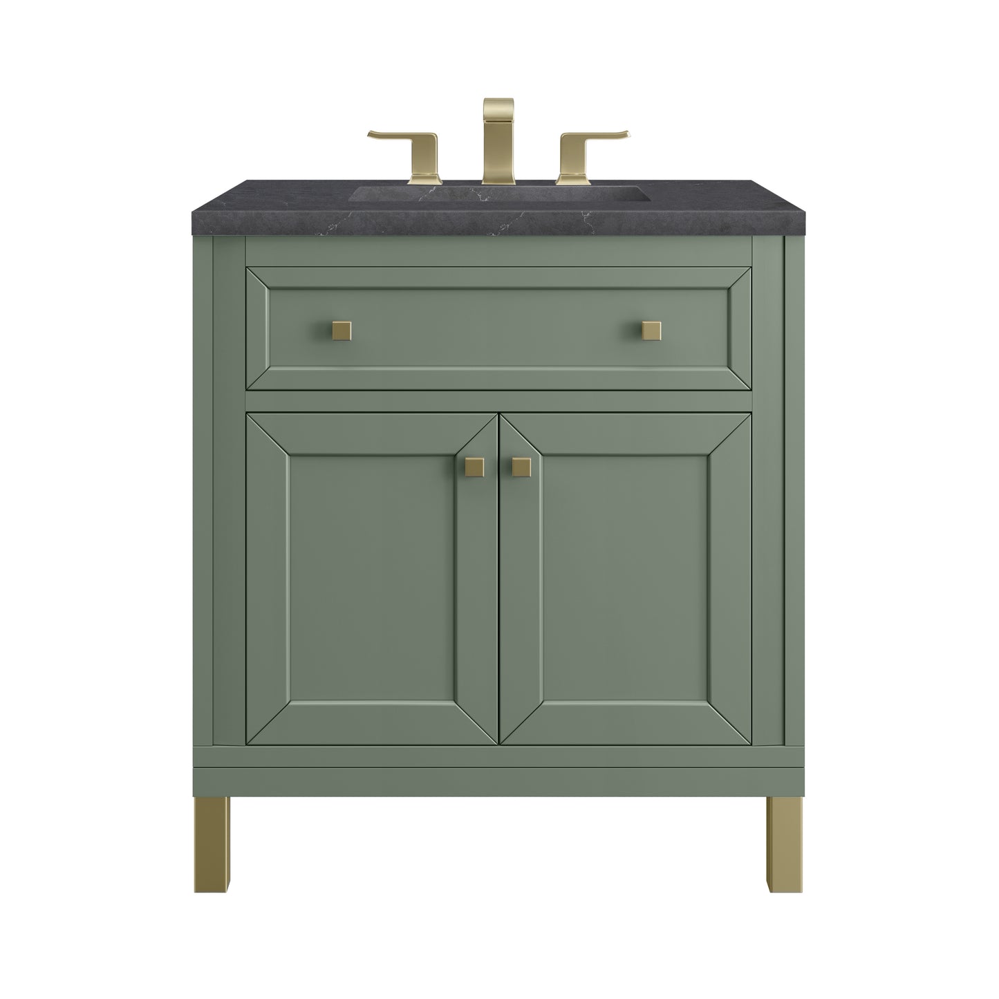 James Martin Chicago 30" Single Vanity with 3 CM Countertop