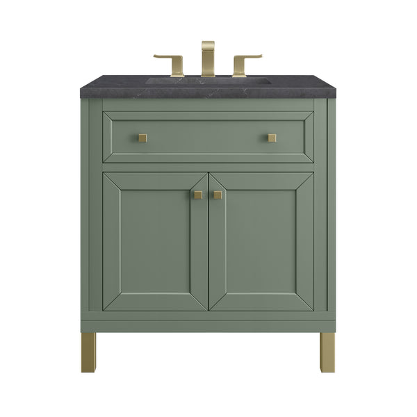 James Martin Chicago 30" Single Vanity with 3 CM Countertop
