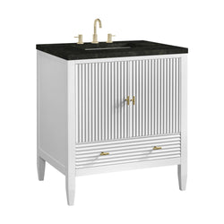 James Martin Myrrin 30" Single Vanity with 3 CM Countertop