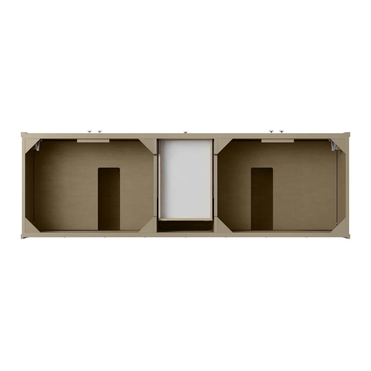 James Martin Chicago 72" Double Vanity with 3 CM Countertop