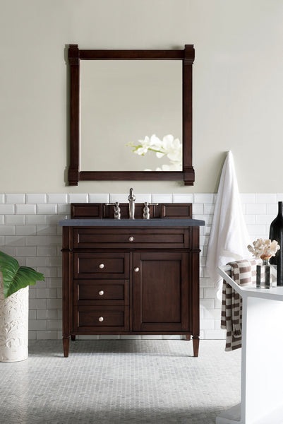 James Martin Brittany 36" Single Vanity with 3 Countertop