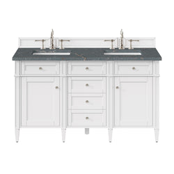 James Martin Brittany 60" Double Vanity with 3 CM Countertop