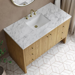James Martin Hudson 48" Single Vanity with 3 CM Countertop
