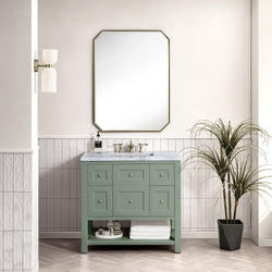 James Martin Breckenridge 36" Single Vanity w/ 3CM Countertop