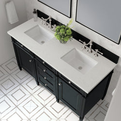 James Martin Brittany 60" Double Vanity with 3 CM Countertop