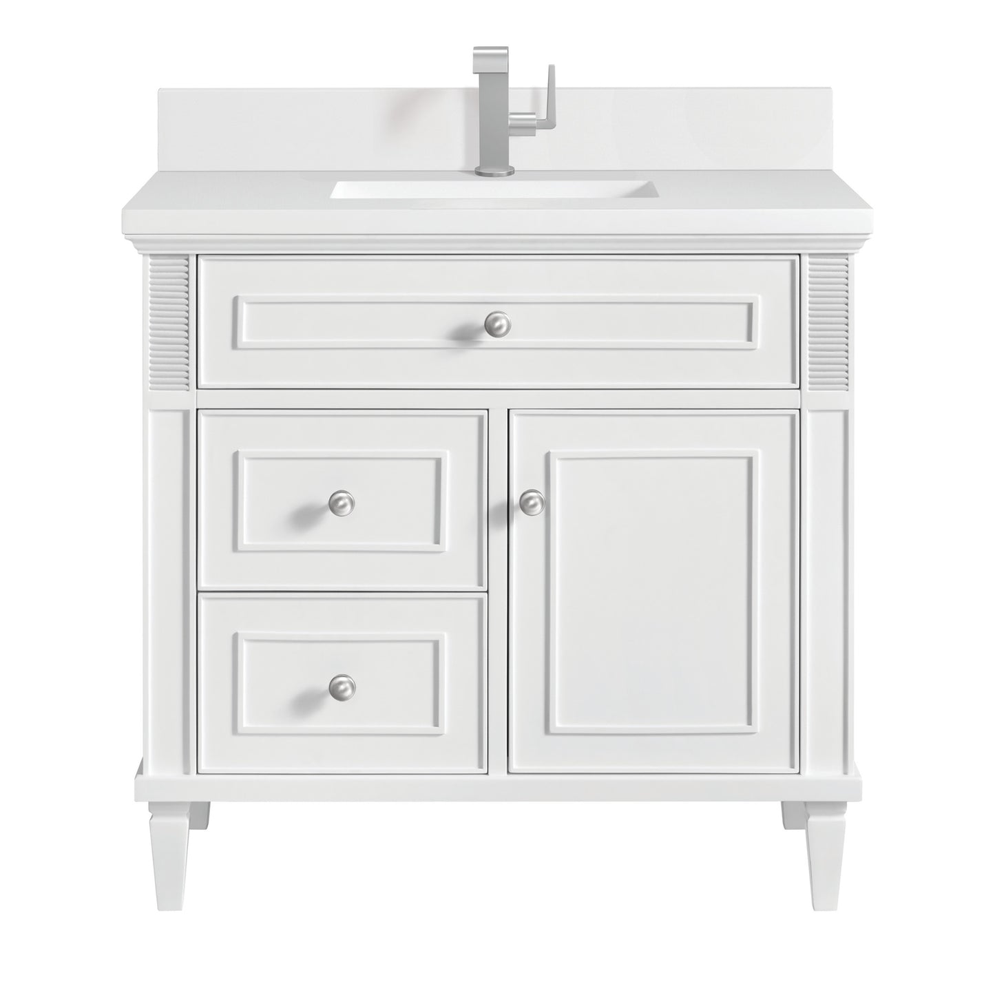 James Martin 36" Lorelai Single Vanity - Luxe Bathroom Vanities