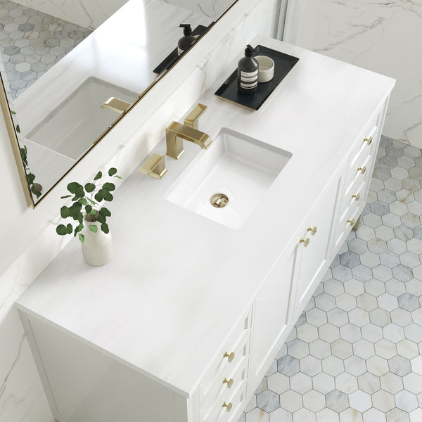 James Martin Chicago 60" Single Vanity with 3 CM Countertop