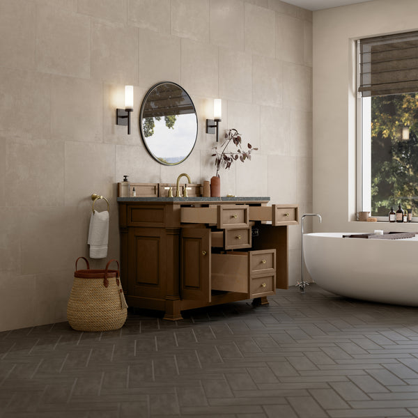 James Martin Brookfield 48" Single Vanity with 3 CM Countertop & FreePower Wireless Charger