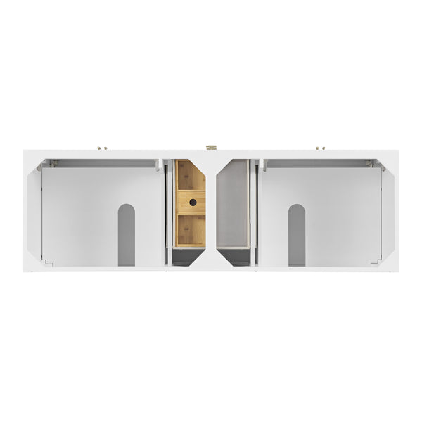 James Martin Myrrin 72" Double Vanity with 3 CM Countertop