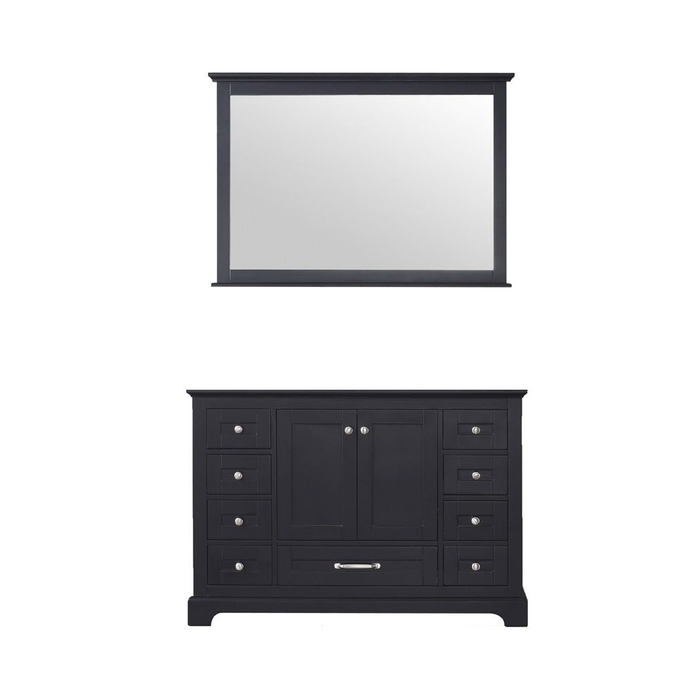 Lexora Collection Dukes 48 inch Single Bath Vanity Cabinet Only - Luxe Bathroom Vanities