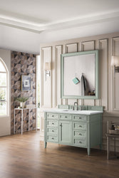 James Martin Brittany 48" Single Vanity with 3 CM Countertop & FreePower Wireless Charger