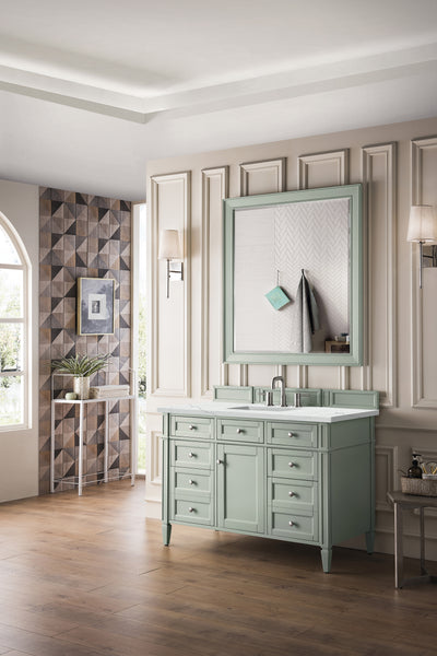 James Martin Brittany 48" Single Vanity with 3 CM Countertop & FreePower Wireless Charger