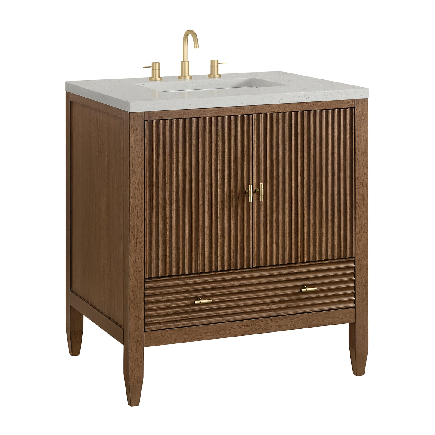 James Martin Myrrin 30" Single Vanity with 3 CM Countertop